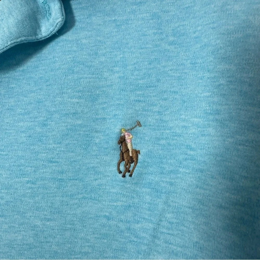 Polo Ralph Lauren Men’s Light Blue Classic Fit Polo Shirt Size L
